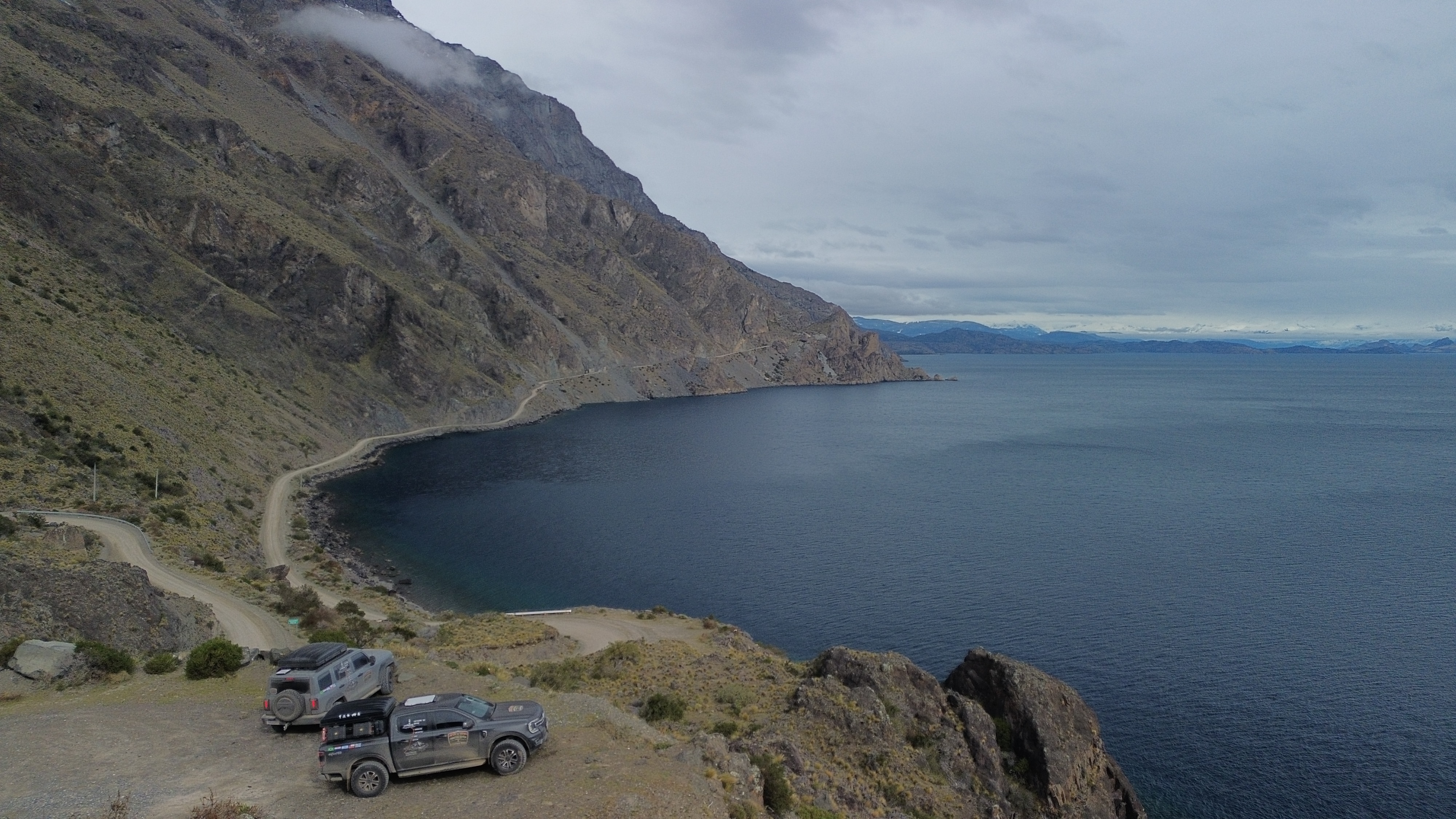 Carlos Negrão em sua viagem a bordo da Ford Ranger XLT